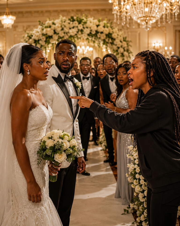 A Strange Girl Interrupted My Wedding and Claimed My Groom Had Been Dead for 3 Years—She Said I Was About to Marry His Spirit… Then Everyone Turned to Me for the Truth