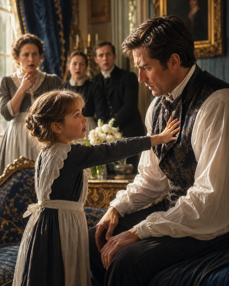 The Maid’s Little Girl Noticed the Duke Growing Weaker Every Night — Then She Looked Him in the Eyes and Said, “You’re Not Tired, Sir, You’re Drugged”