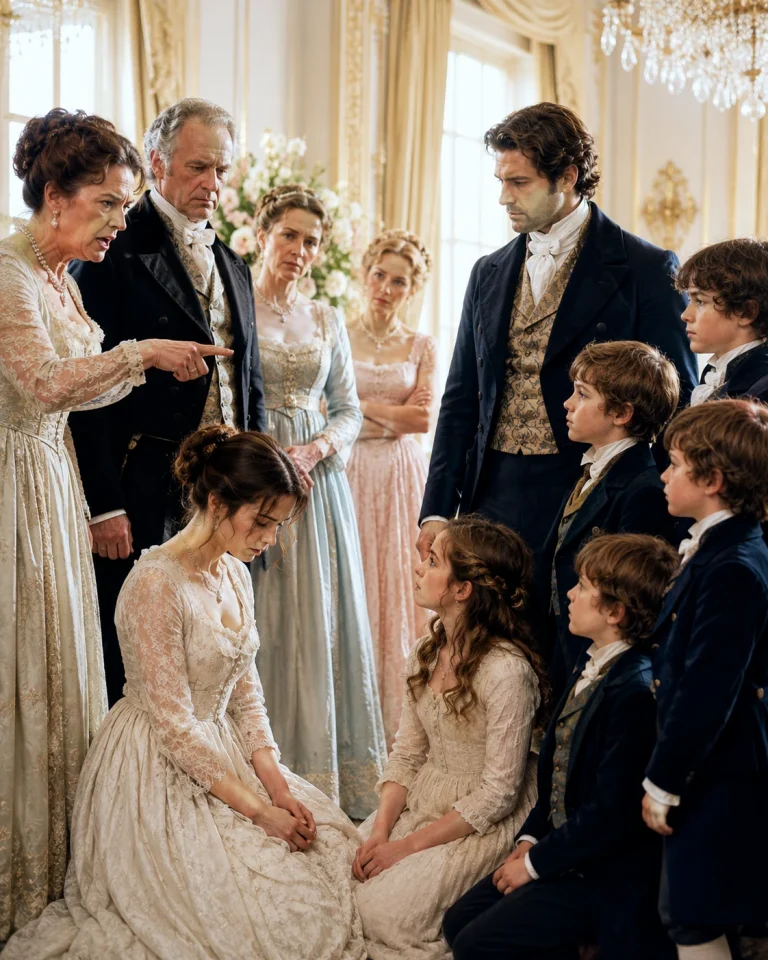 Her Family Cast Her Out for Being Barren — Three Months Later, a Widowed Duke with Five Heirs Chose Her as His Bride, but the Real Reason He Wanted Her in His Home Left Everyone Stunned.