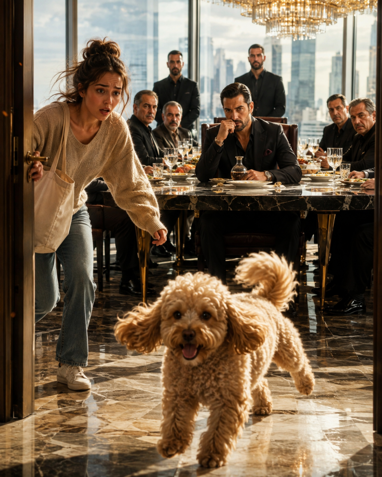 Her Dog Escaped Into The Mafia Boss’s Penthouse — She Had to Join His Family Lunch to Get Him Back