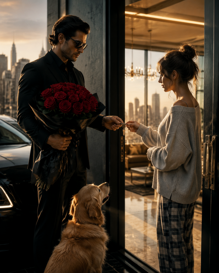 She Returned the Mafia Boss’s Lost Dog — He Sent Twelve Roses and a Key to His Penthouse
