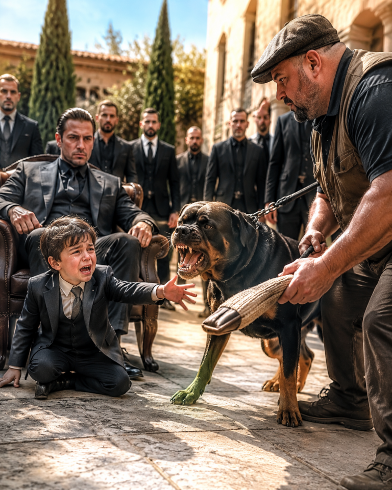 “Don’t Send Atlas Away,” the Mafia Boss’s Son Begged—A Chubby Dog Trainer Questioned the Bite