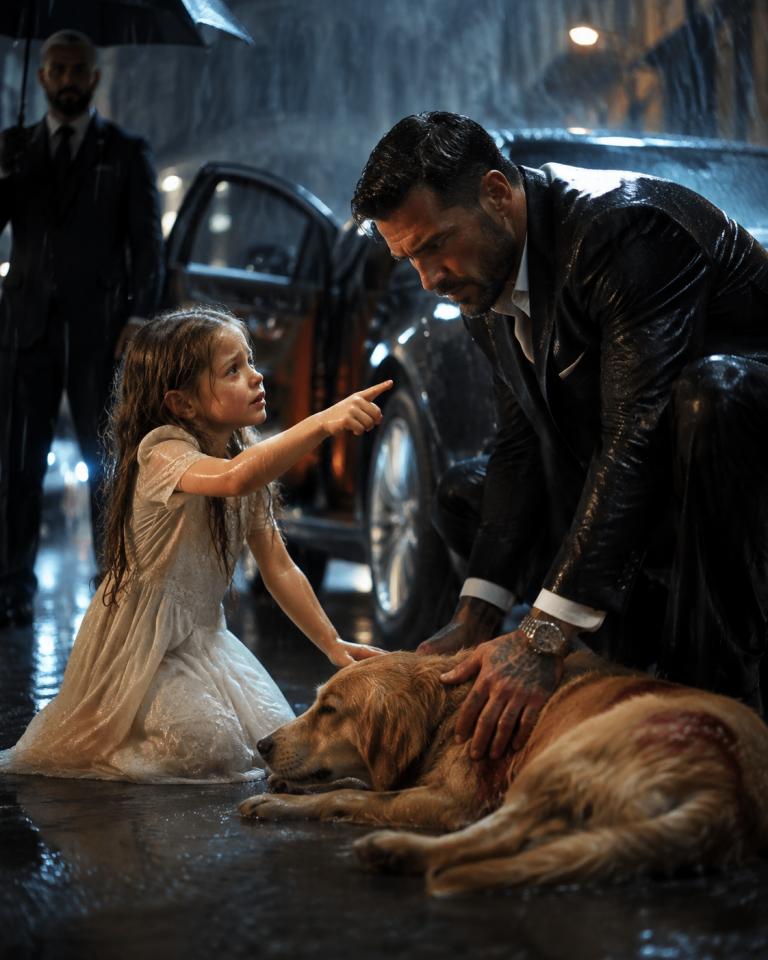 A ruthless mafia boss never stopped for anyone—until his 7-year-old daughter heard an injured dog crying in the rain, and what she asked him to do changed the man he had been for thirty years.