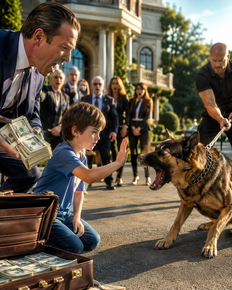 Billionaire Bets a Million Dollars No One Can Calm His Dog — Autism Boy Surprises Everyone