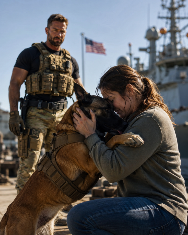 A Navy SEAL Warned Me That His Military Dog Had “Broken” More Men Than He Could Count—Then the Malinois Ignored Every Command, Raced Into My Arms, and Responded to a Secret Word Only Three People Had Ever Known