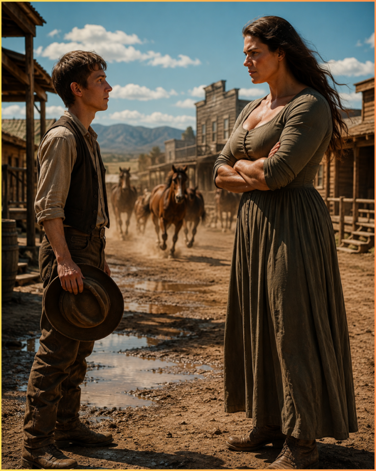 The Loner Rancher Waited for His Mail Order Bride — And a Woman Twice His Size Stepped Off the Wagon