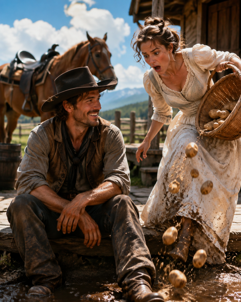 The Grieving Cowboy Hadn’t Smiled In Years, Until A Clumsy Mail Order Bride Made Him Laugh Again
