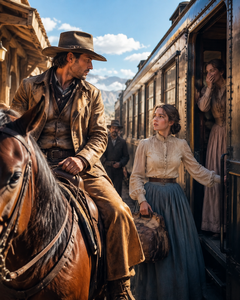 She Took Her Sister’s Place on the Train — The Rancher Looked at Her and Said “I’ll Take You”