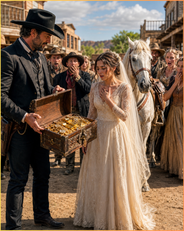 At 19, She Was Forced to Marry A Millionaire Cowboy — But His Wedding Gift Silenced the Whole Town