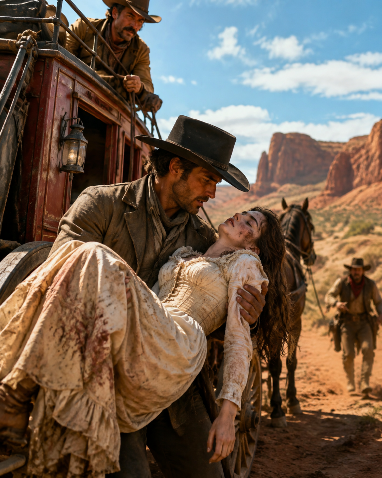 Half-Dead on a Stagecoach, She Came to Marry a Stranger — Then the Man Who Saved Her Stole Her Heart