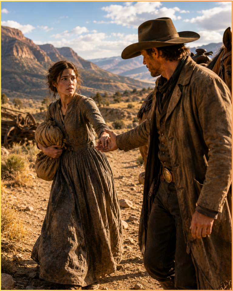 Widow Whispered She Was Lost, Millionaire Cowboy Said, “Then Follow Me Home”