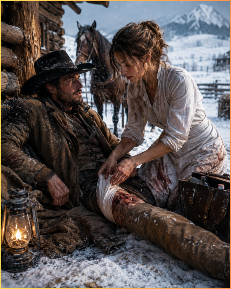 A Starving Nurse Healed A Wealthy Cowboy In Snow, Until He Made Her His World