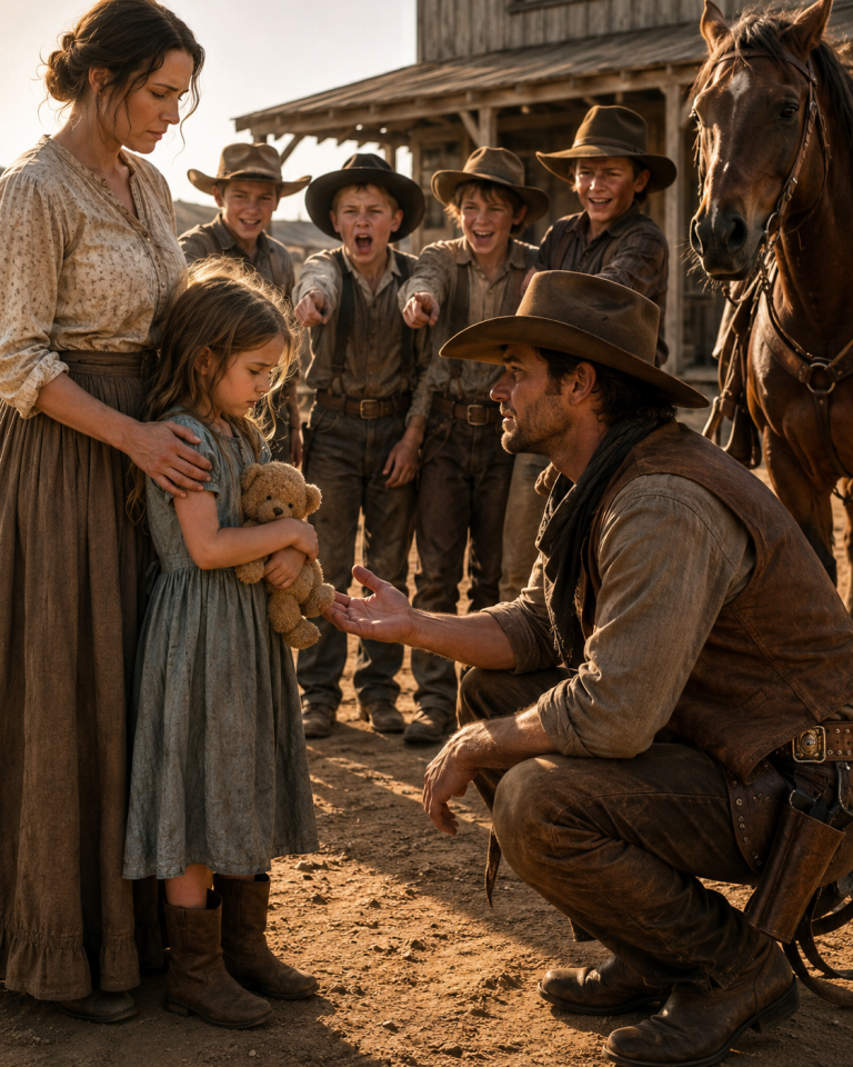 Her Daughter Was Mocked For Having No Father, Cowboy Knelt And Said “You Have One Now”