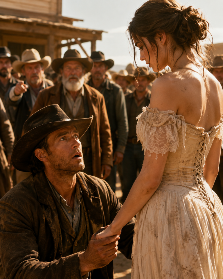 Rich Rancher Bought the Bride No One Wanted — Then Froze When He Saw Her Face