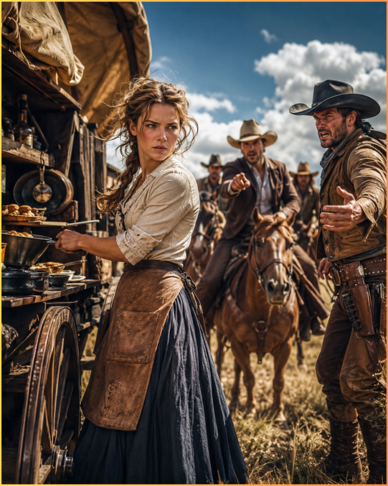 She Got the Chuck Wagon as a Punishment — One Roundup Later the Trail Bosses Fought Over Her