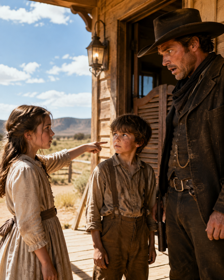 “Sir, This Boy Lived With Me in the Orphanage…” Widow’s Daughter Said — Millionaire Cowboy Went Pale