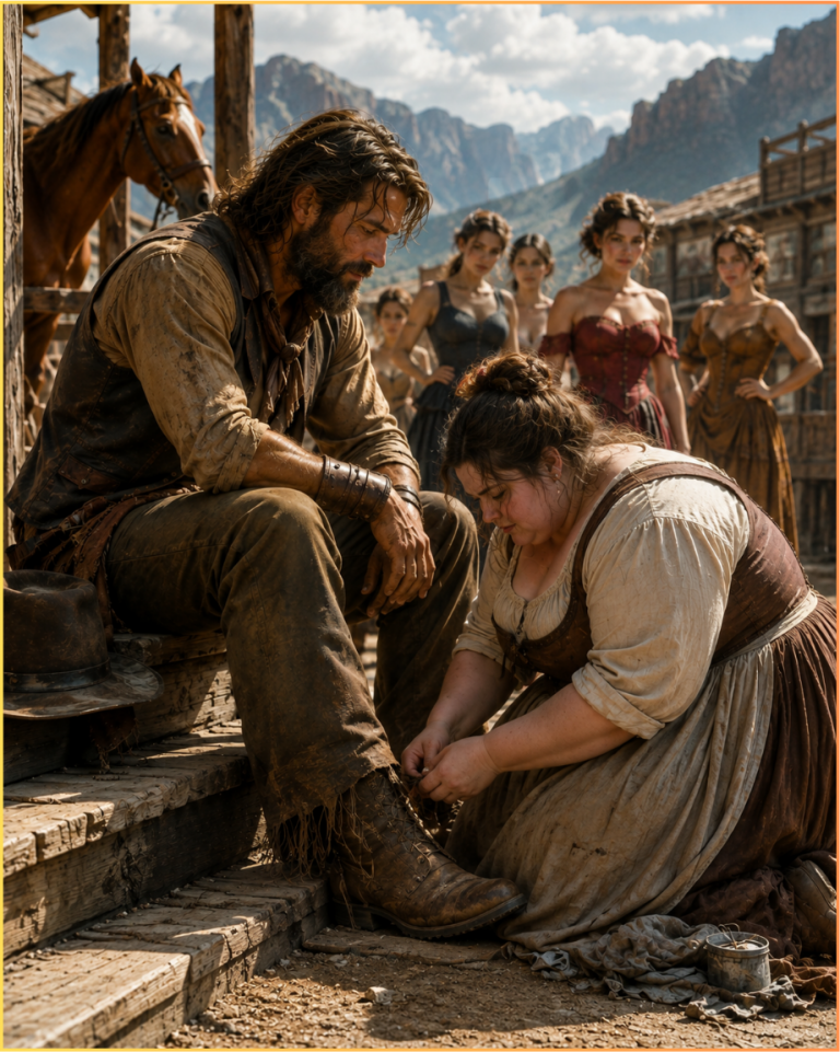 The Mountain Man Turned Away Every Pretty Widow— He Chose the Girl Who Quietly Mended His Torn Boots