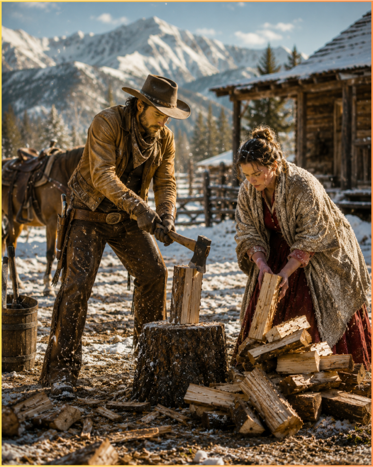 No Mail-Order Bride Lasted One Week with the Mountain Man… Until the Obese One Refused to Leave