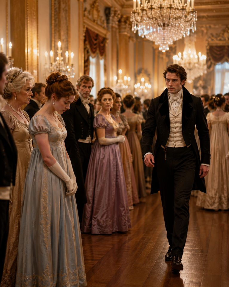 Her family raised her to remain invisible—then the feared Duke crossed an entire ballroom for the woman he’d been searching for since childhood