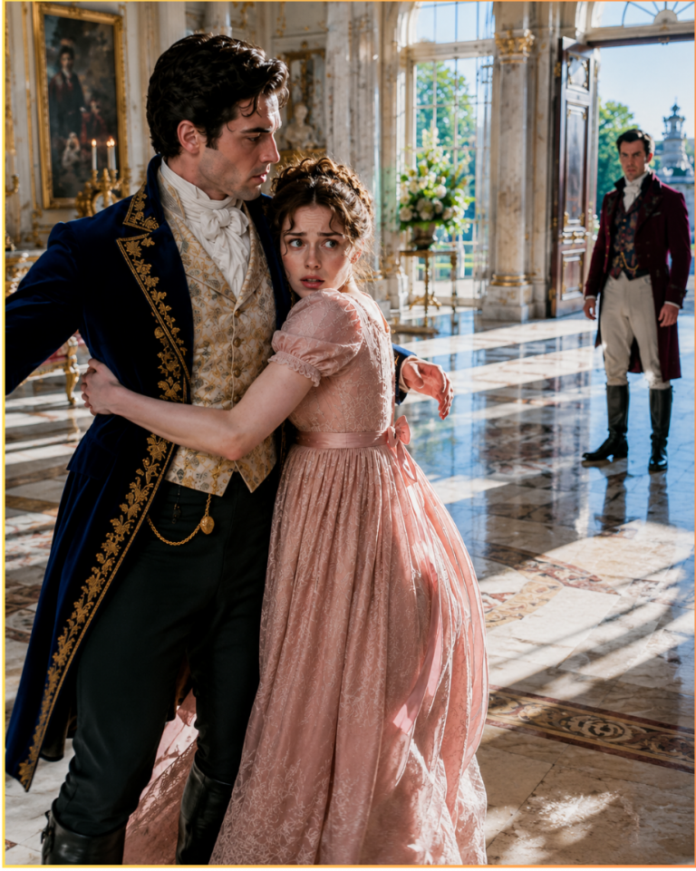 She Grabbed a Stranger to Escape Her Ex — Not knowing He’s a Duke!