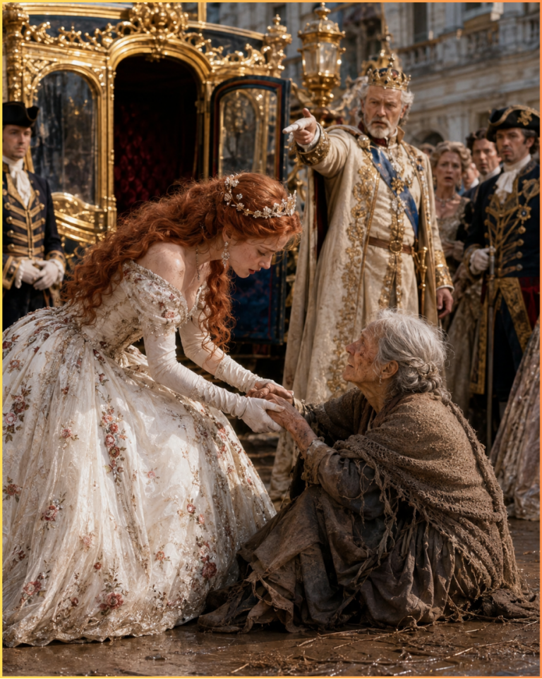 She Missed Her Royal Engagement to Save a poor Old Woman… Then Her Father Disowned Her!