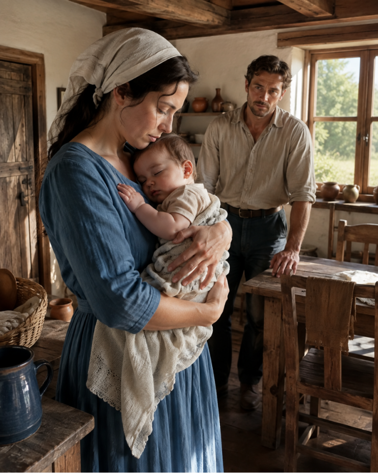“Stay and Soothe My Son,” the Widower Pleaded… She Never Imagined What Would Come Next
