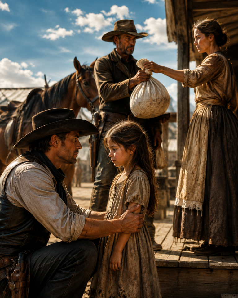 Her Mother Traded Her For a Sack of Flour — What the Rancher Did Next Left the Whole Town Speechless