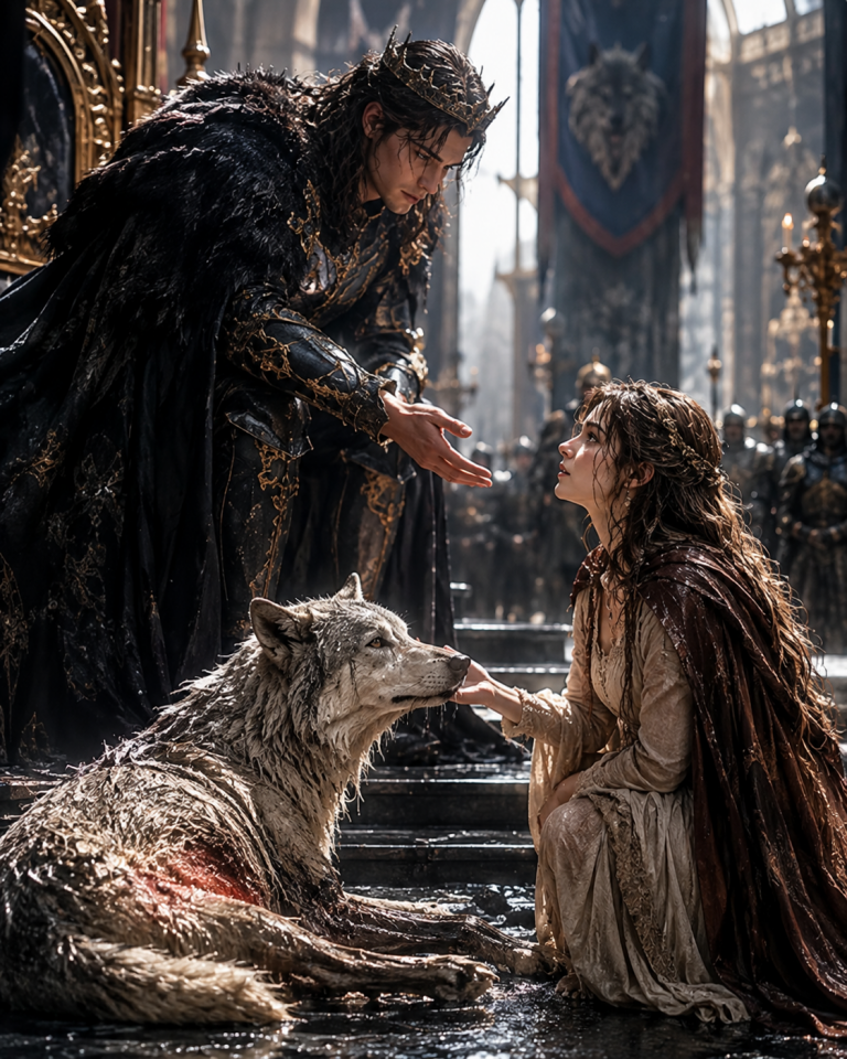She Pulled a Pregnant Wolf From the River—Then the Alpha King Brought Her to His Throne