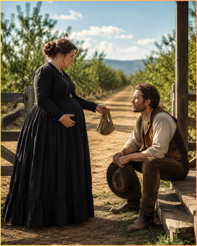 If I Can Feed You, Let Me Stay, The Pregnant Woman Said—The Rancher Looked at Her Before He Spoke
