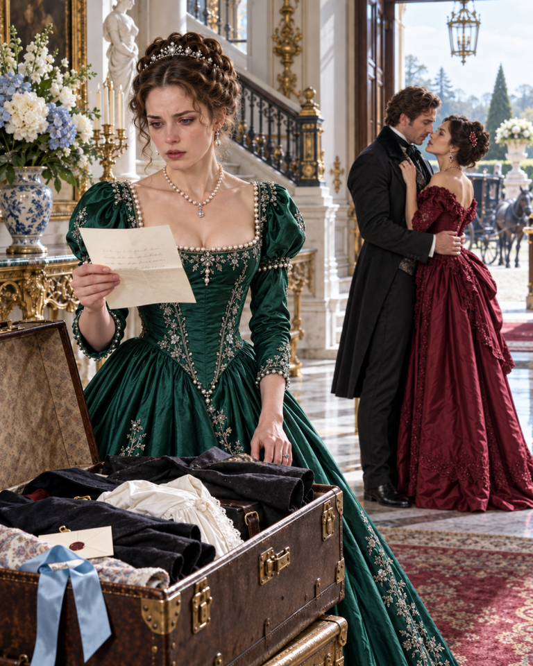 For Nine Years, She Packed the Duke’s Bags and Trusted His Duty—Until One Letter Revealed He Had Never Gone North, but to a Woman in Mayfair and the Child He Had Hidden from His Duchess