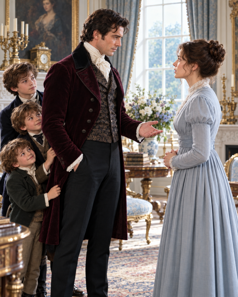 “I Need a Mother for My Three Sons, and You Need a Home,” the Duke Told the Penniless Governess—But After She Stayed Five Months, She Discovered Why His Eldest Son Had Driven Every Woman Away