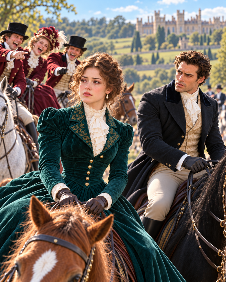 “No Lady Rides Like That,” They Laughed—Then She Found a Dead Man’s Signature on the Duke’s Horse Papers. He Chose Her for the Royal Hunt, Where She Could Finally Expose Who Was Behind a Young Groom’s Death.