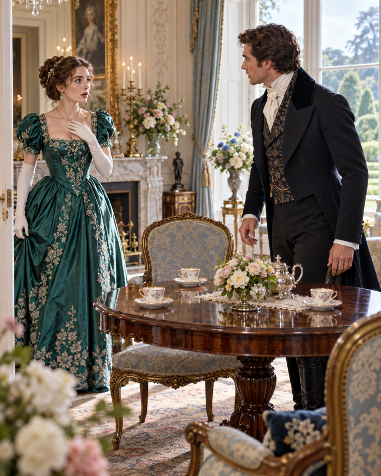 She Was Invited to Tea, Never Imagining It Was a Blind Date With the Duke—Until She Found Three Cups on the Table, His Mother Missing, and the Most Eligible Man in England Waiting for Her Alone