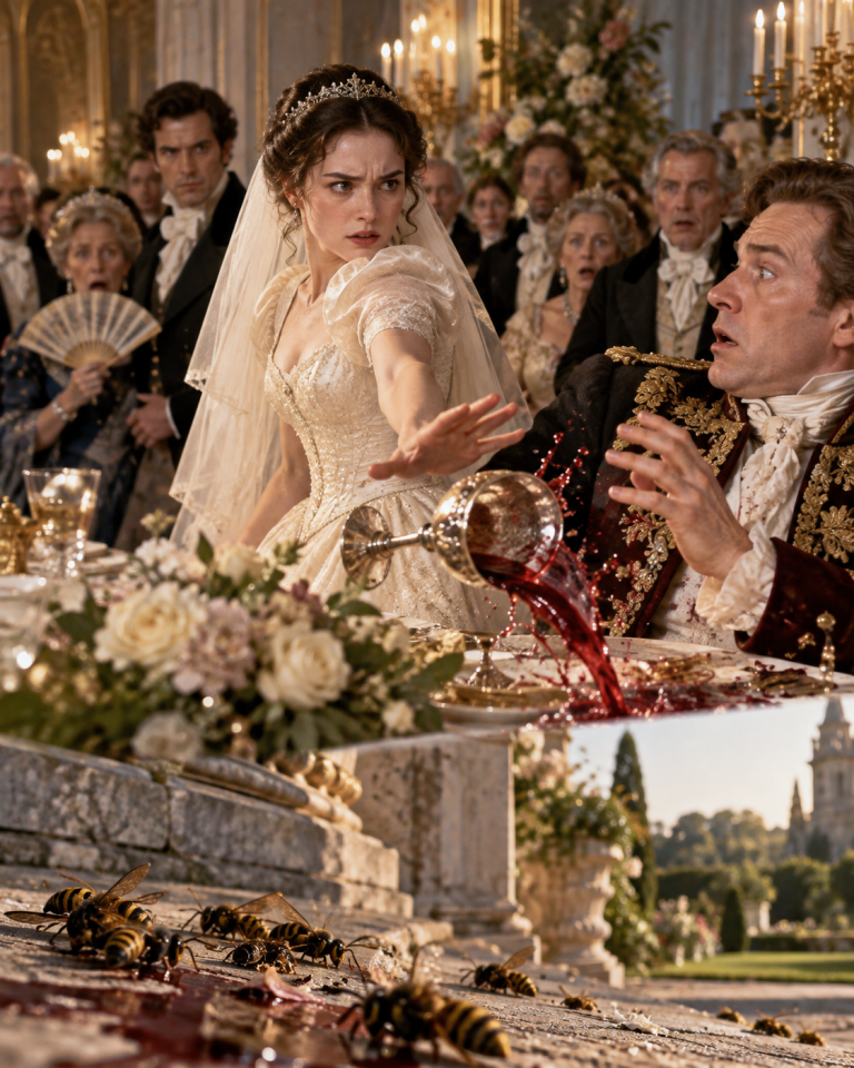 The apothecary’s daughter was bought to be a dying duke’s widow — but she smelled the poison in his wedding wine and knocked the cup from his hand before sixty guests. They locked her in her rooms. The wasps on the terrace died overnight, and no one counted them but her.