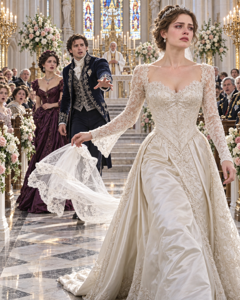 The Duke Brought His Mistress to Their Wedding Before Three Hundred Guests—So Beatrice Tossed Her Veil onto the Marble and Walked Away, Never Knowing Her Father Had Already Signed Away the One Thing That Could Destroy Her Freedom