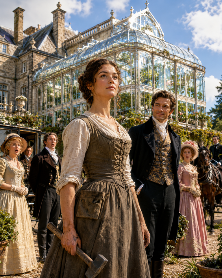 They Mocked the Poor Widow Who Inherited a Crumbling Manor and Just Fourteen Pounds—But One Year Later, the Ruin Had Become a Glass Empire, and Nobles Were Riding North Just to See What She Had Built