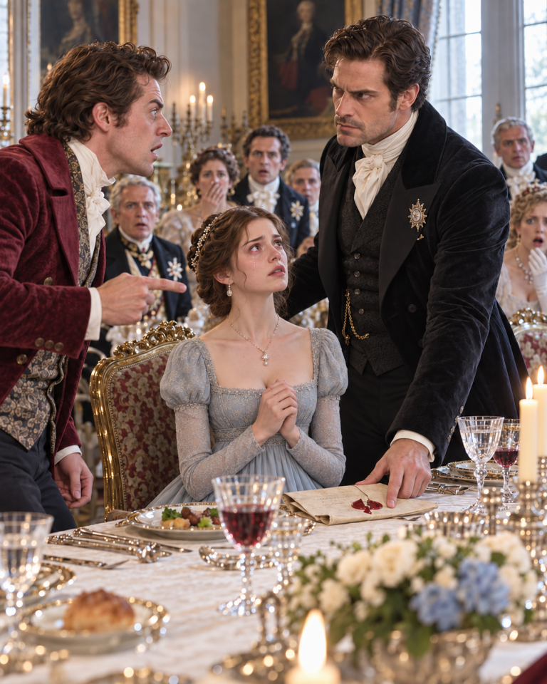 She Stayed Silent as Her Husband Called Her Mute Before the Entire Table — Then the Feared Iron Duke Set Down His Fork, Defended Her Before Everyone, and Began Uncovering the Secret Behind Her Three-Year Marriage