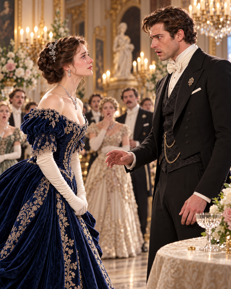Before Three Hundred Guests, the Duke Declared His Marriage Over, Certain His Wife Would Beg Him to Stay — She Placed Her Ring Beside His Glass, Bowed, and Thanked Him for Letting Her Serve His Family