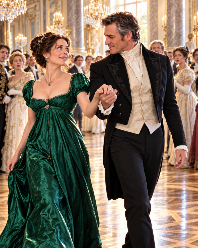 “If I Were Younger, I’d Ask You to Dance,” the Duke Teased — “Who Said No?” Replied the 38-Year-Old Woman Everyone Ignored. Then the Duke Who Hadn’t Danced Since Waterloo Took Her Hand, and the Entire Ballroom Fell Silent.