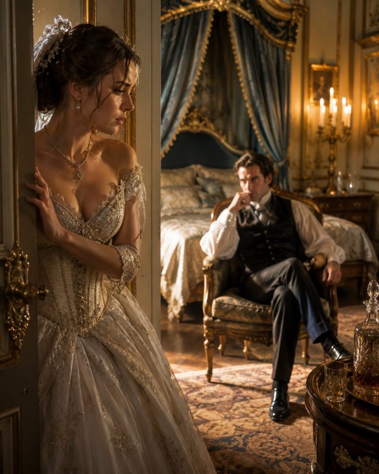 Her Mother Told Her to “Just Endure” After She Was Sold to the Duke for £100,000 of Her Father’s Debts—But Behind the Locked Bedroom Door, His First Words Shattered Everything She Had Been Taught About Marriage