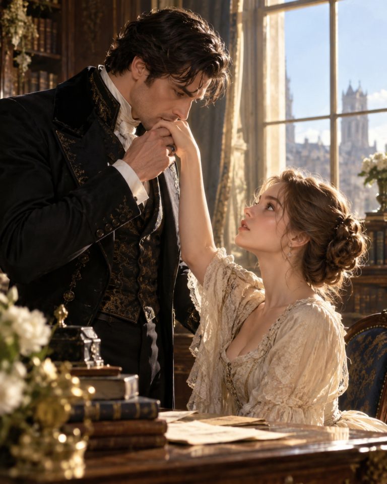 Her Family Sold Her to Pay Their Debts — But When Kora Faced the Ruthless Duke Who Had Quietly Chosen Her for Reasons Beyond the Harbor, He Leaned Close and Whispered, “You’re My Destiny.”
