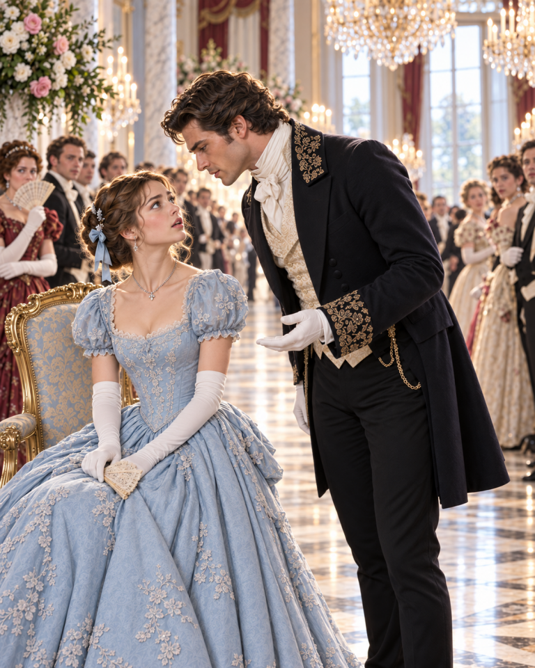 For Four Seasons, She Sat Alone and Unclaimed at Every Ball—Until the Duke Crossed the Crowded Room, Leaned Close, and Whispered, “Act as Though You’re Mine,” Unaware Their Carefully Staged Lie Was About to Become Real