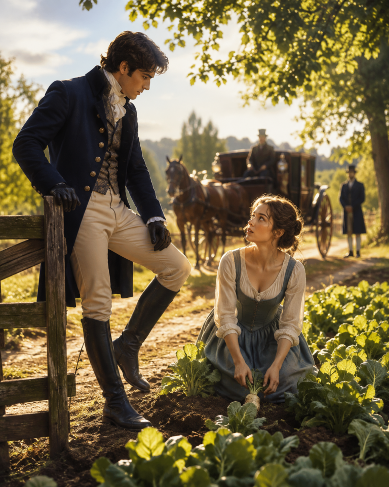 The Duke Had Four Months to Marry or Lose Control of a Powerful Estate — So He Stopped His Carriage, Told a Woman Kneeling in Turnips, “I Need a Wife. Come With Me,” and She Gave Him One Shocking Condition.
